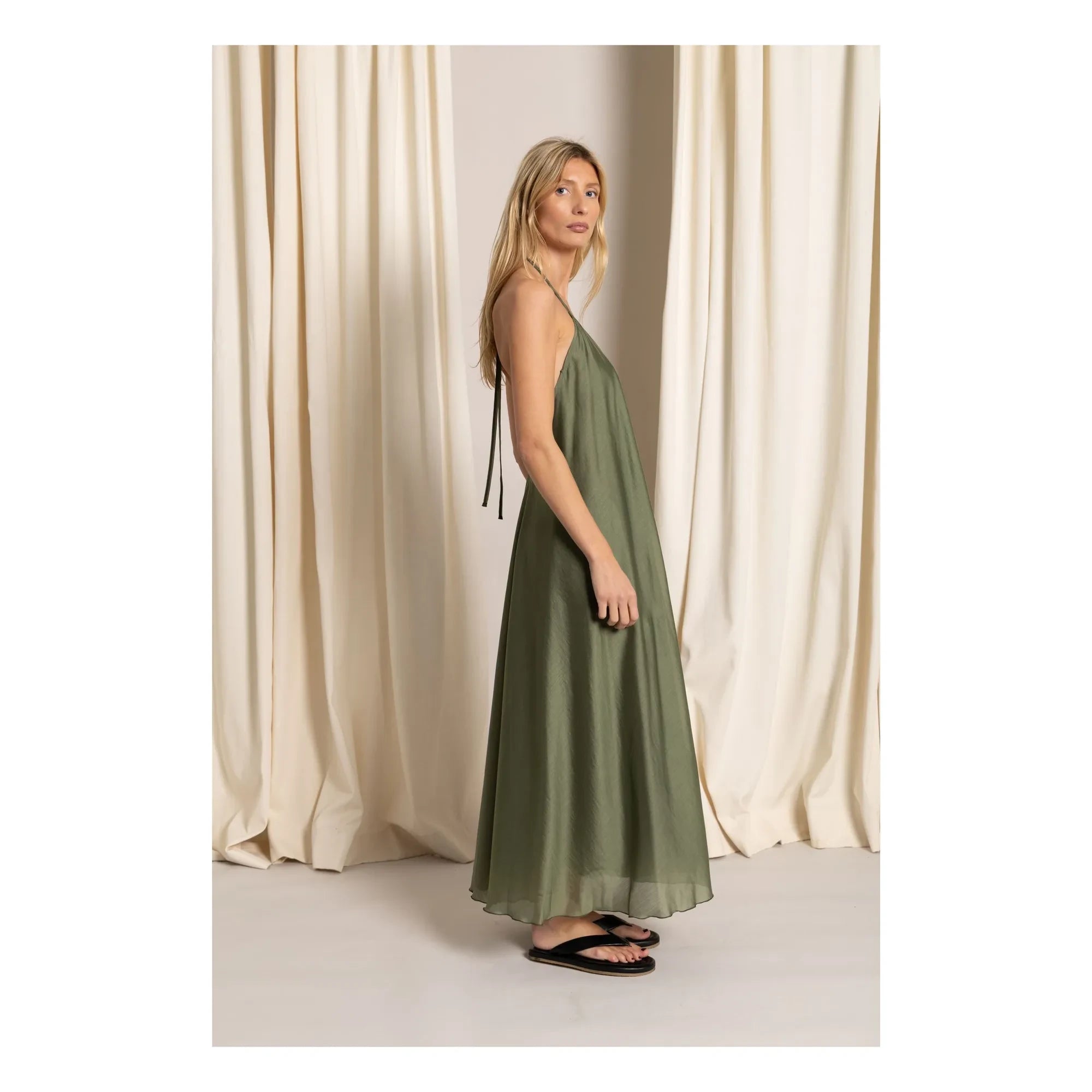 Smallable Woman - Megane Weites Kleid | Khaki