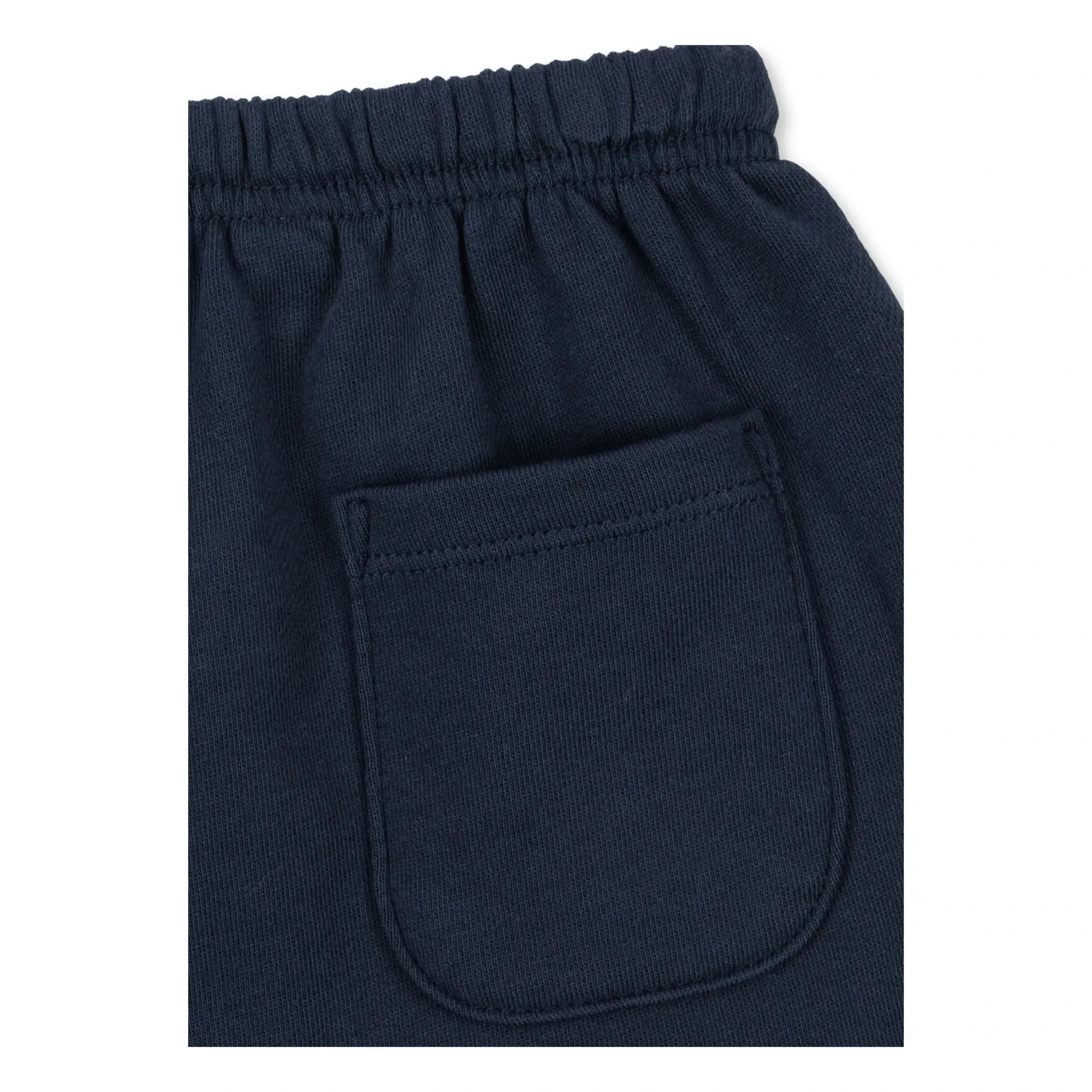 Konges Sløjd - Spotty Sweat Shorts Bio-Baumwolle Uni | Dunkelblau