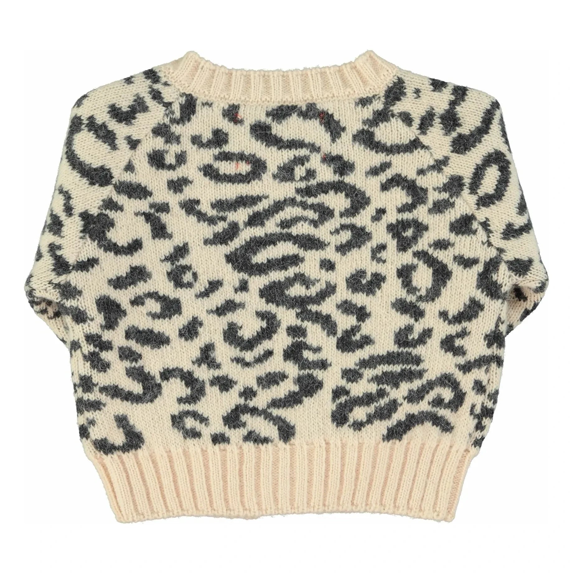 Piupiuchick - Leoparden Wollweste | Puderrosa