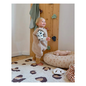 Tante Reine - Fußsack aus Bio-Baumwolle Teddy | Sand