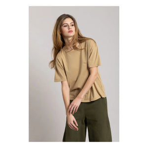 Smallable Woman - Hana T-Shirt aus Bio-Baumwolle | Camel