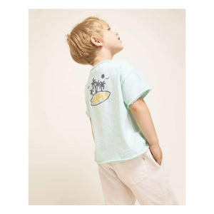 Búho - Surfer T-Shirt Bio-Baumwolle | Aqua
