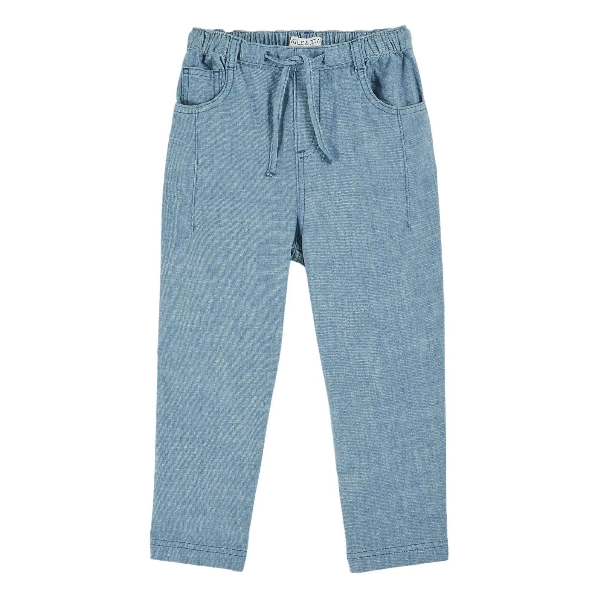 Emile et Ida - Blaue Chambray Hose