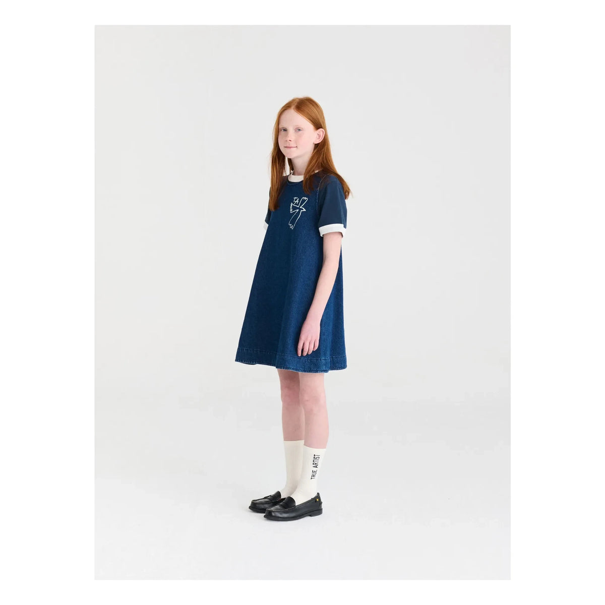 True Artist - Dress N°18 Denim | Koyu Mavi