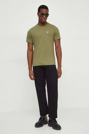 Barbour erkek pamuklu basic tişört ESSENTIALS