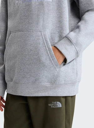 The North Face - Essential Drew Peak Kapuzenoberteil | Grau melange