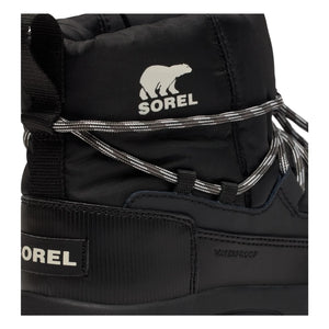 Sorel - Whitney III Slip-On wasserdichte Stiefel | Schwarz