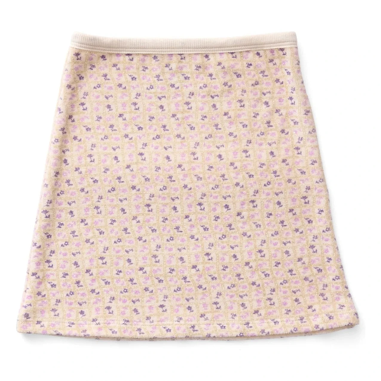 Soor Ploom - Mall Fleuie Skirt Bio-Baumwolle | Ecru