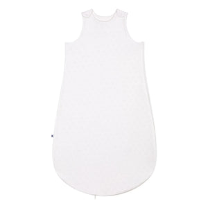 Petit Bateau - Herz-Strampler aus Bio-Baumwolle mit Lochmuster | Weiß