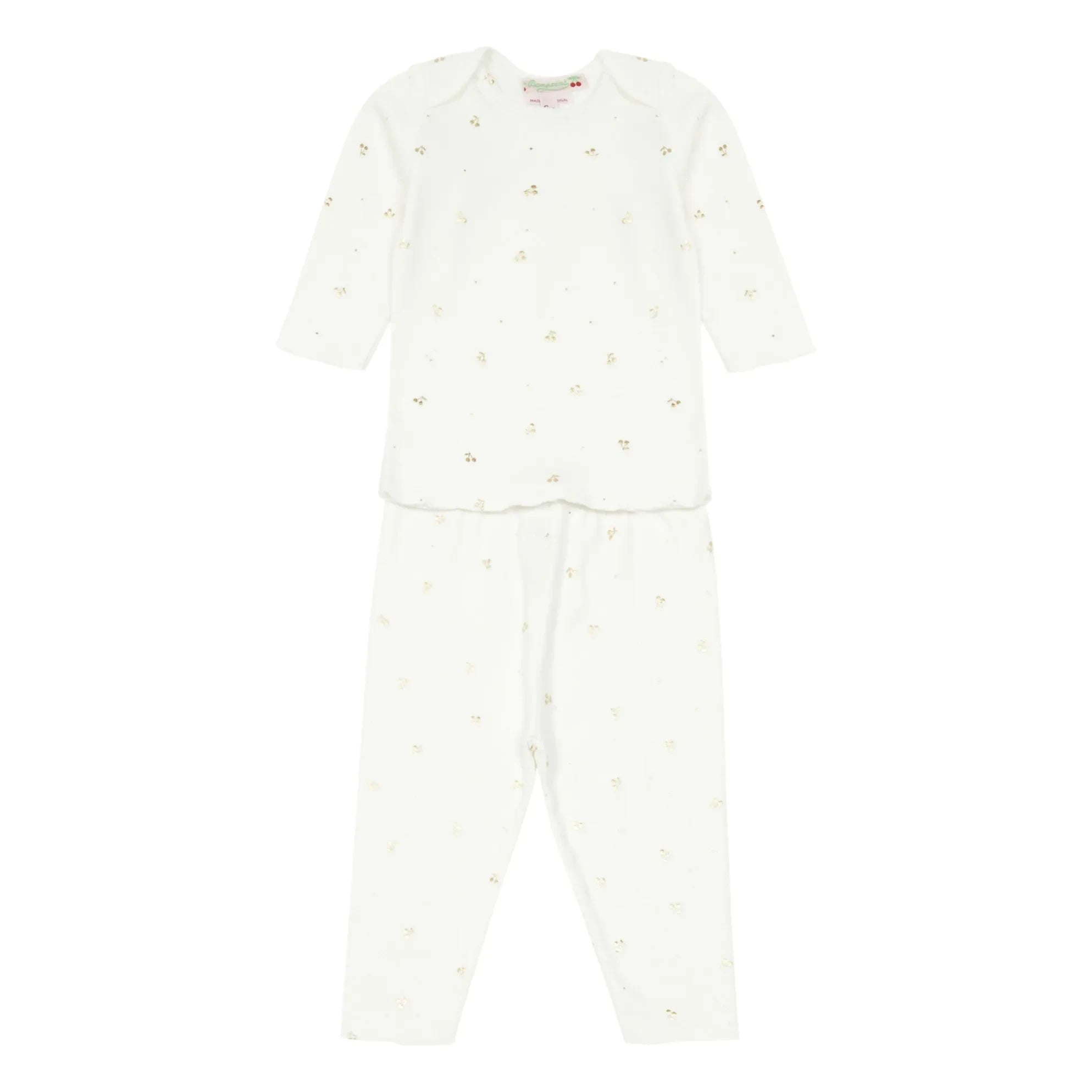 Bonpoint - Kirsch-T-Shirt + Leggings | Gold