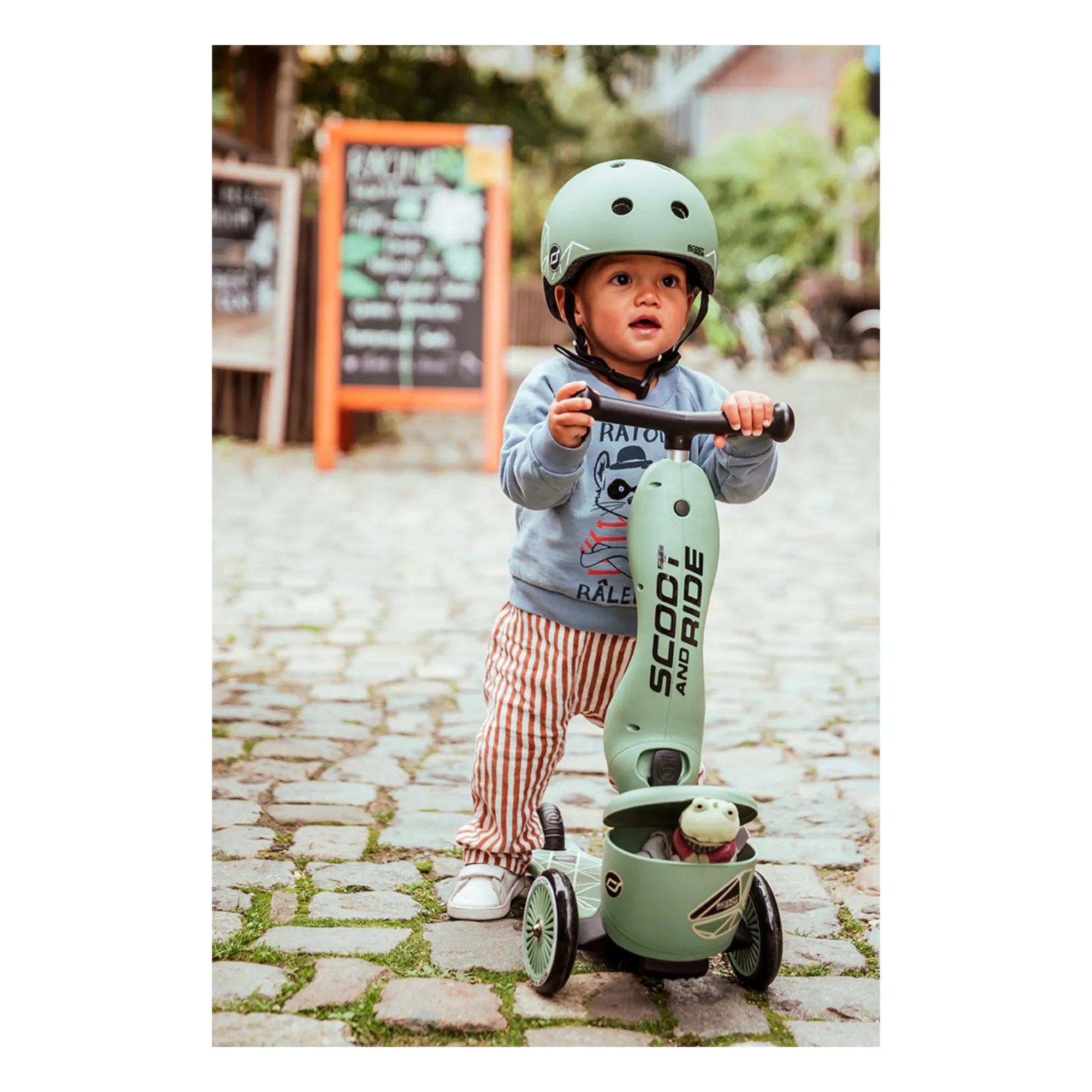 Scoot & Ride - Helm | Grün