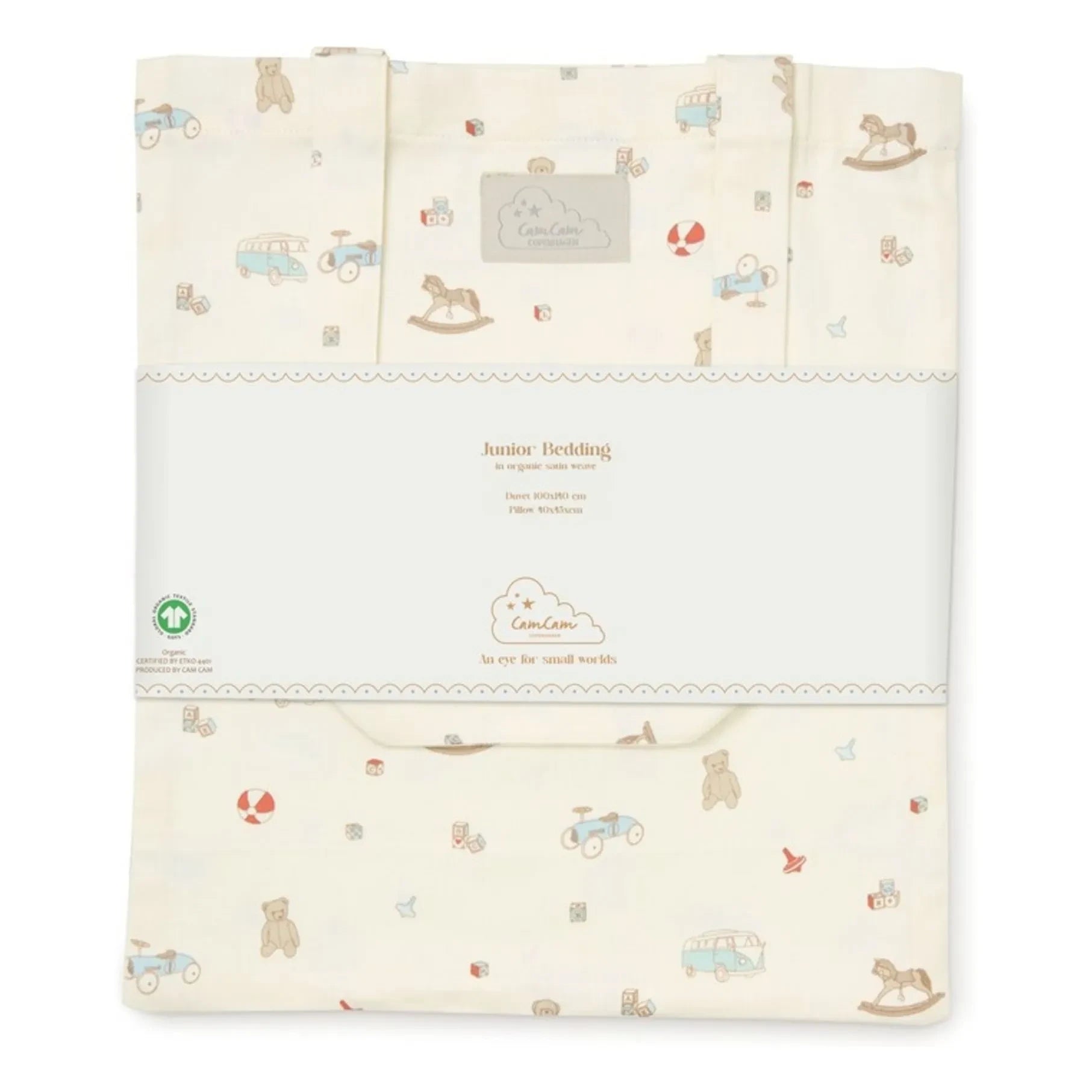 Cam Cam - Vintage Toys Bettwäsche | Beige