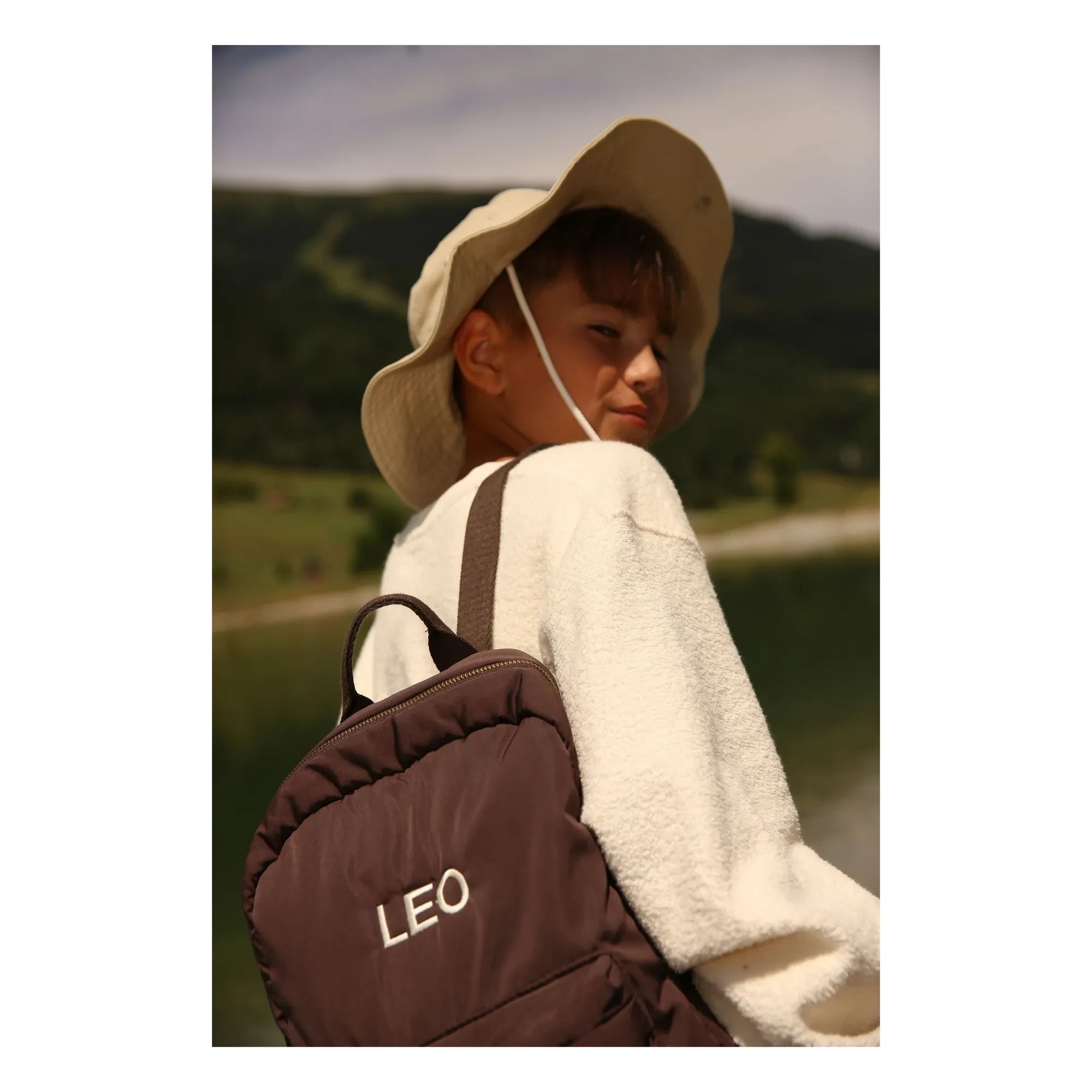 Studio Noos - Flauschiger Rucksack | Braun