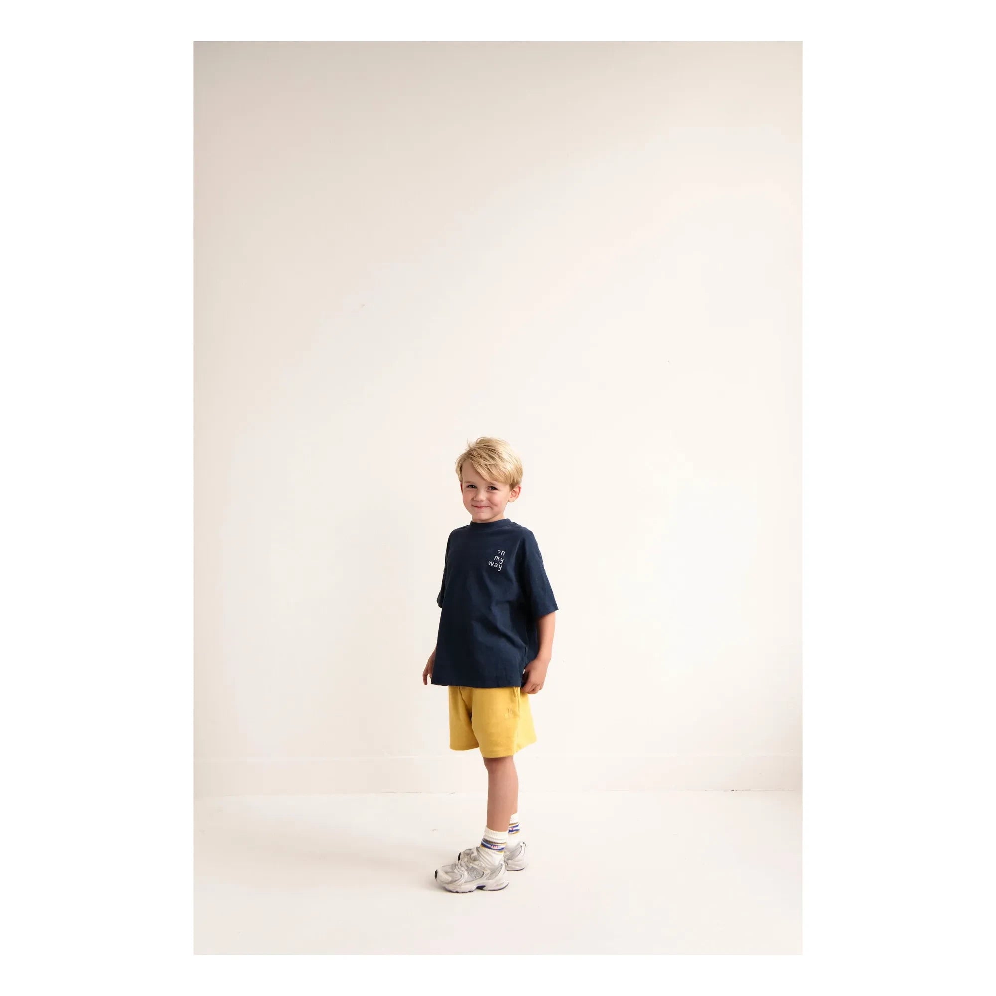 Jenest - Oversize T-Shirt Ben On my Way Bio-Baumwolle | Nachtblau