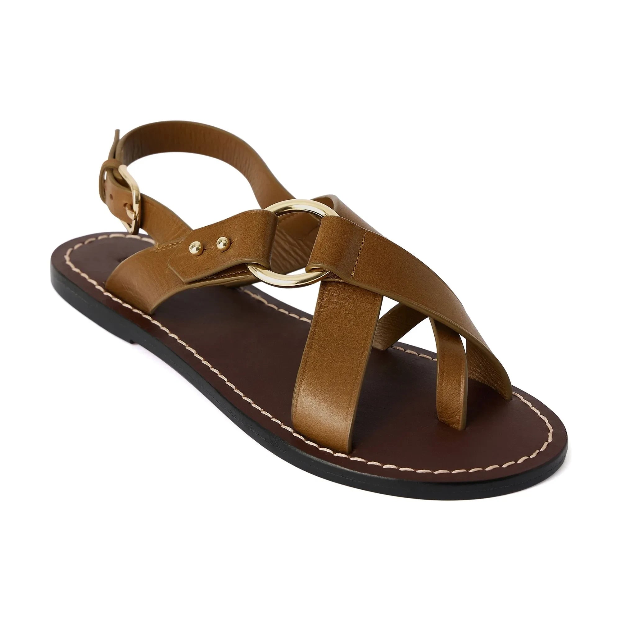 Soeur - Florence deri sandalet | Bronz