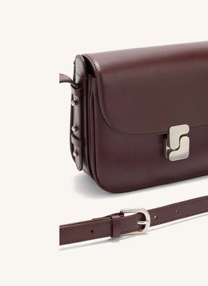 Soeur - Bellissima Mini-Ledertasche | Bordeaux