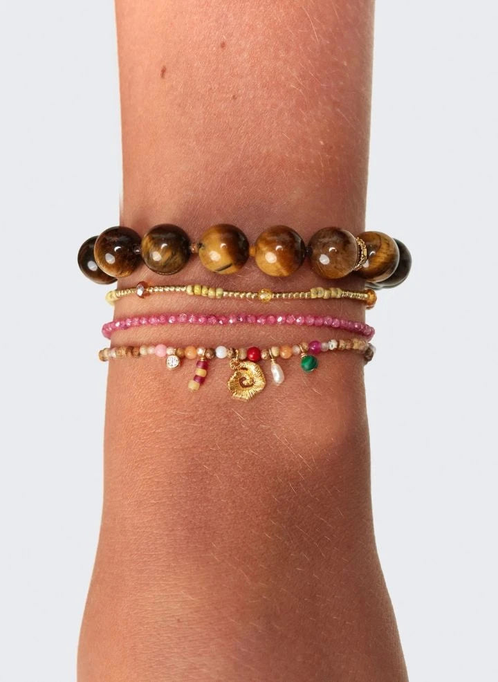 Anni Lu - Rosa Seelenarmband | Hibiskus