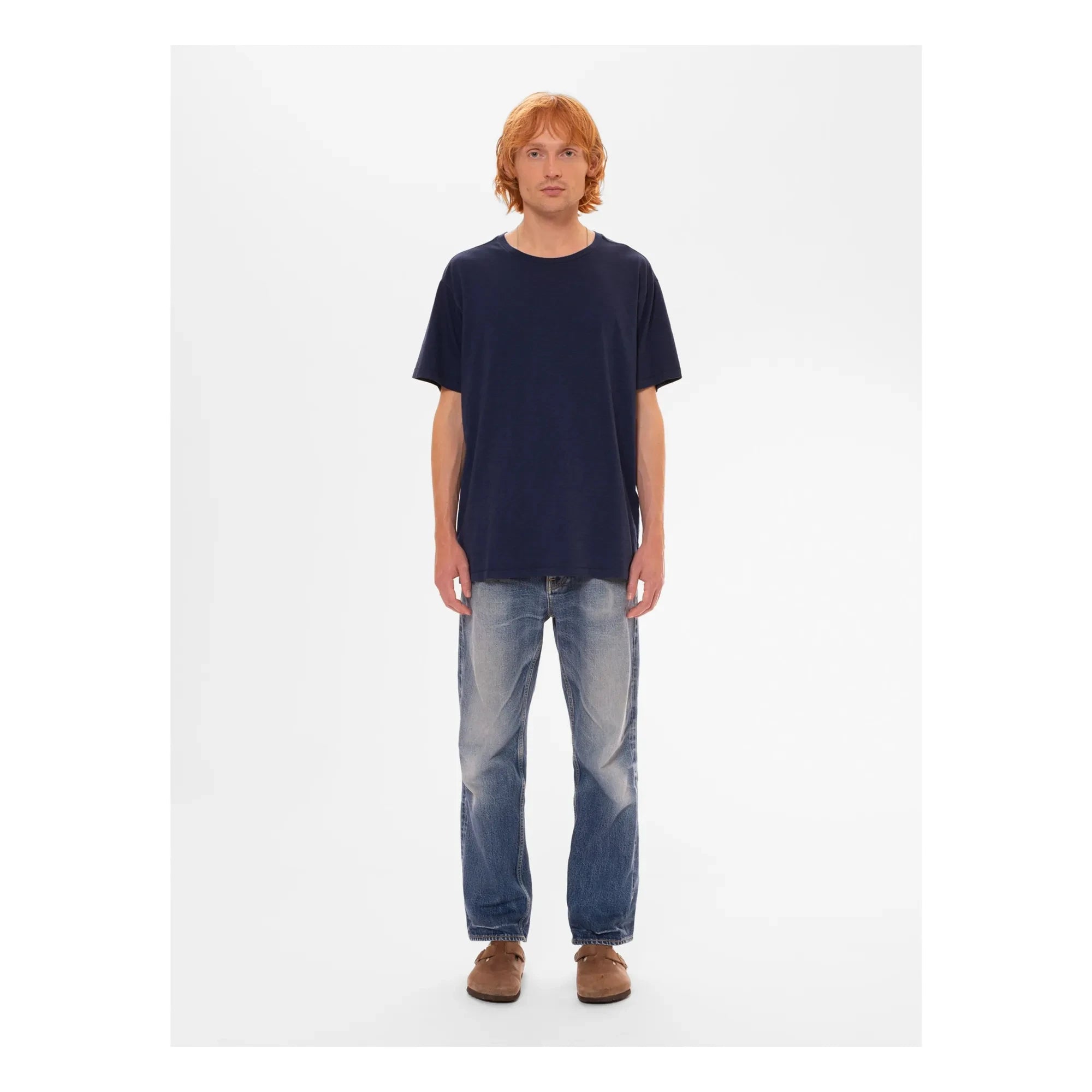 Nudie Jeans – Roffe T-Shirt | Blau