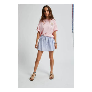 Indee - Gestreifte Vincennes Rockhose | Blau