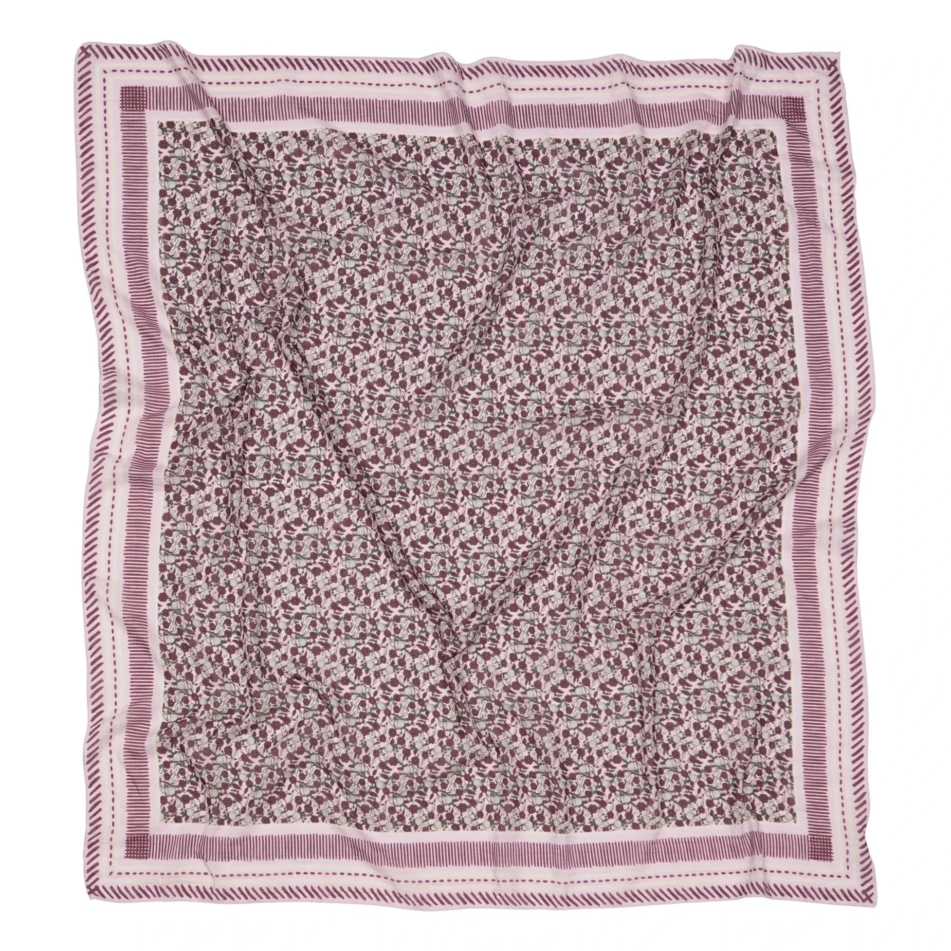 Becksöndergaard - Strawpetta Sico Schal aus Baumwolle und Seide | Rosa