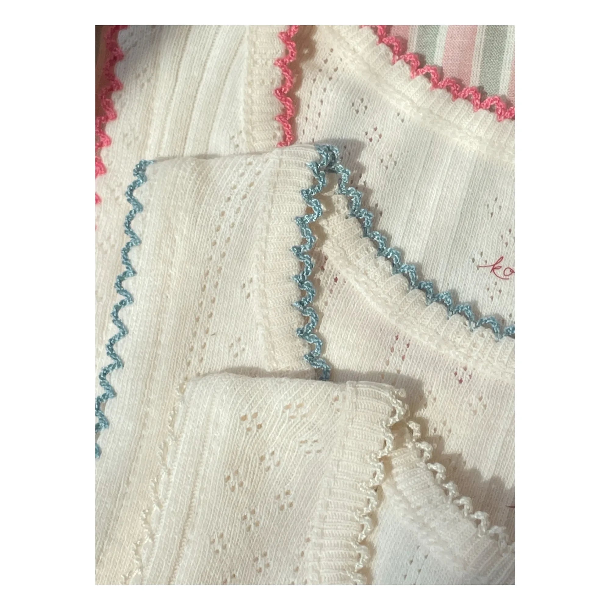 Konges Sløjd - 3er-Set Minna Bio-Baumwoll-Unterhemden | Ecru