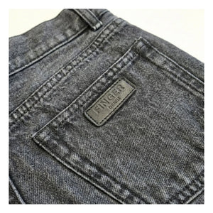 Finger in the nose – Jeans-Eva-Shorts | Jeansgrau