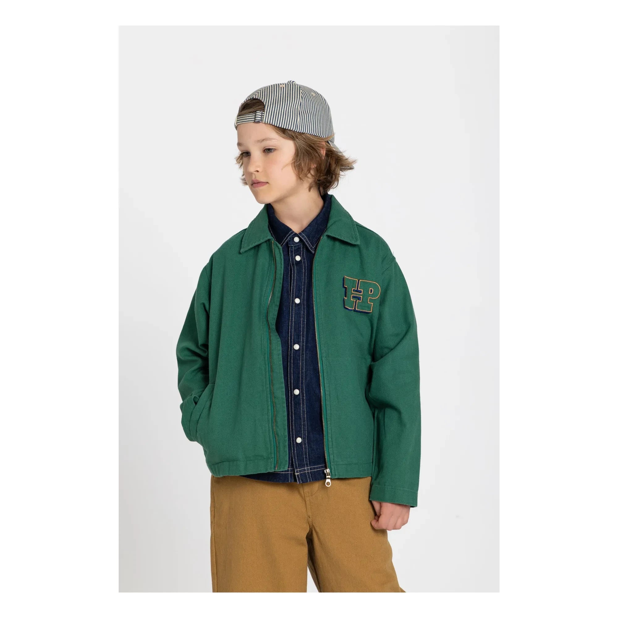 Hundred Pieces - Clock Jacke | Smaragdgrün