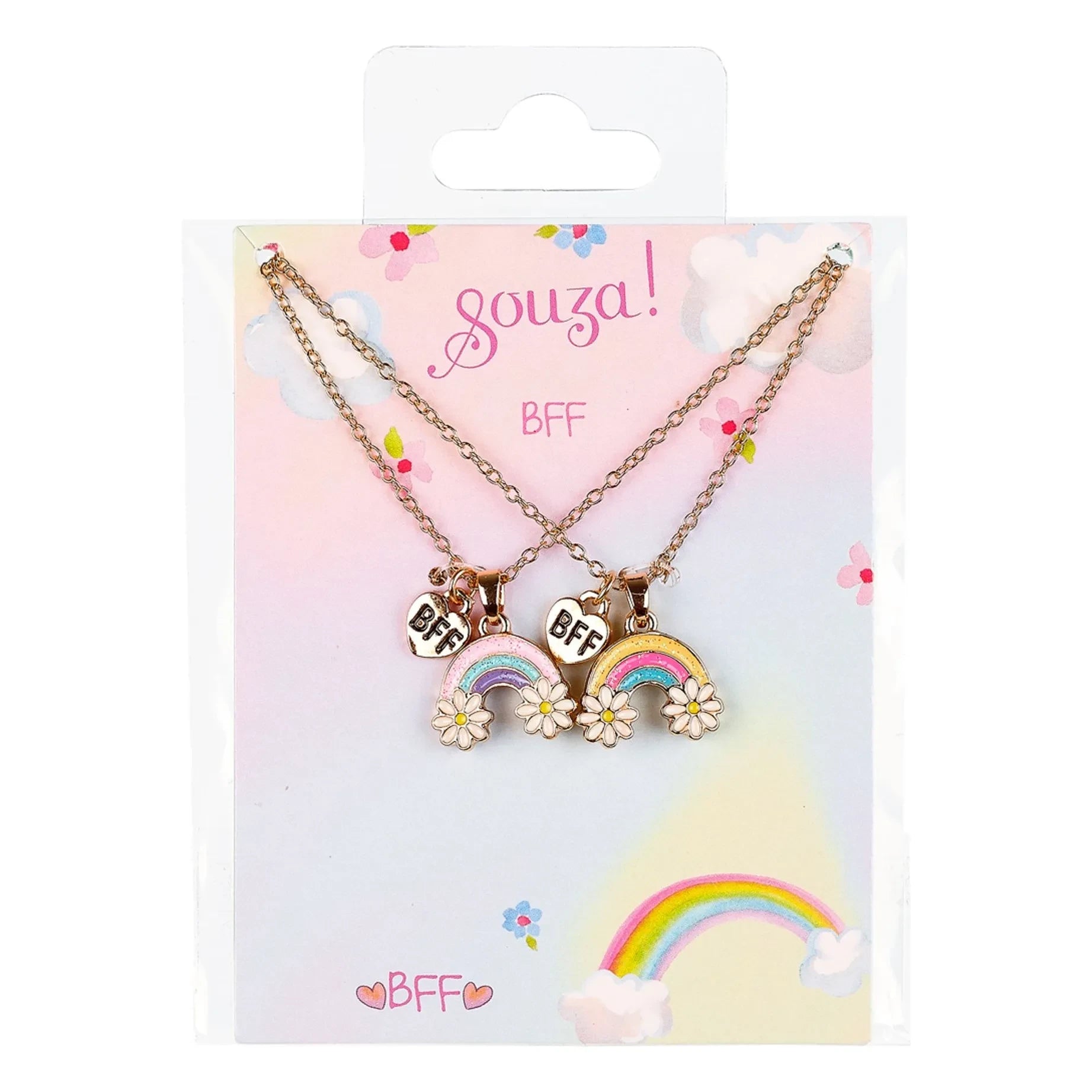 Souza - BFF Geschenkset - Regenbogen Halsketten