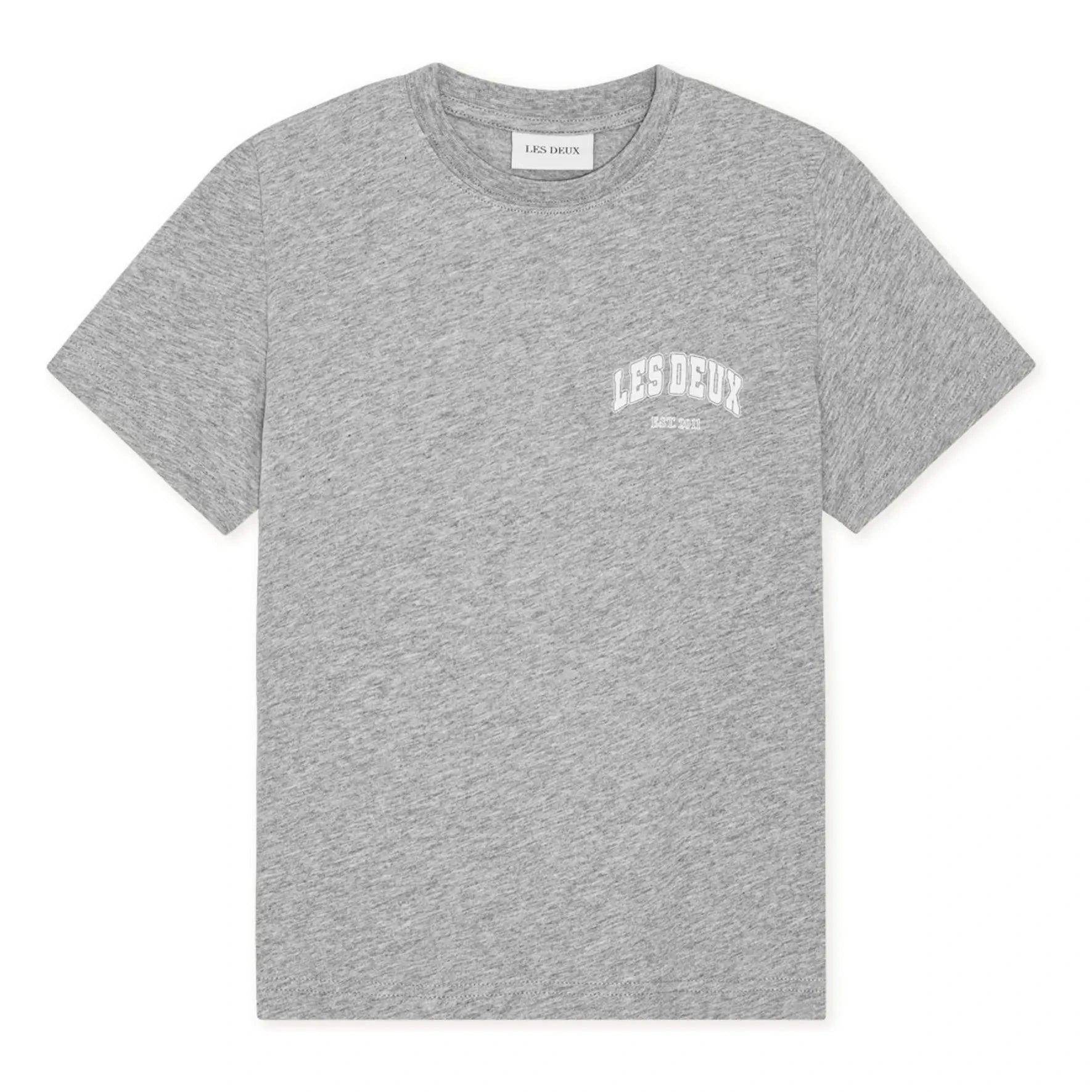 Les Deux - Hoop Bio-Baumwoll-T-Shirt | Grau