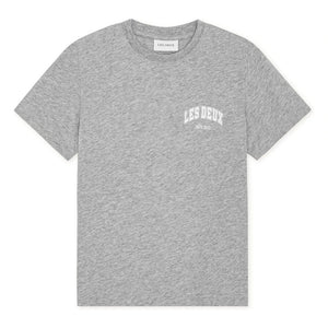 Les Deux - Hoop Bio-Baumwoll-T-Shirt | Grau