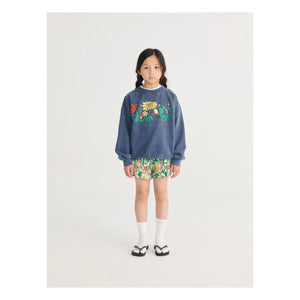 Bobo Choses - Herbalist Bio-Baumwoll-Sweatshirt | Marineblau