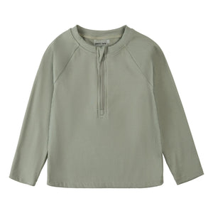 Petit Lem - Strukturiertes UV-Schutz-T-Shirt aus recycelten Fasern | Khaki