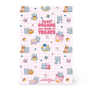 Legami - Çizgisiz A5 Defter - Resimli Sert Kapak - Kedi
