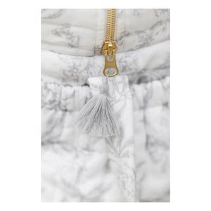 Tartine et Chocolat - Toile de Jouy Wickeltasche | Grau
