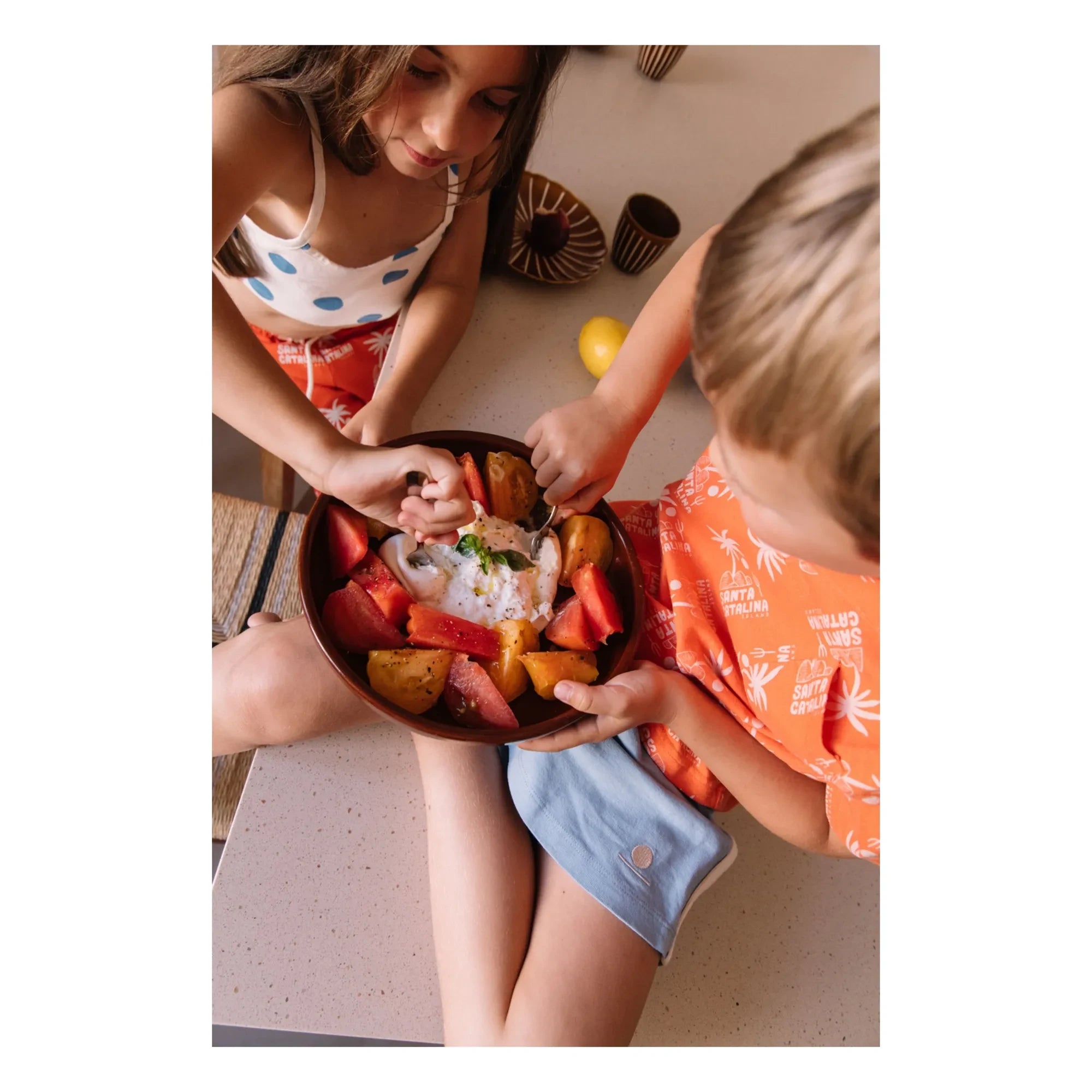 We Are Kids - Elia Weite Palmenhose | Orange
