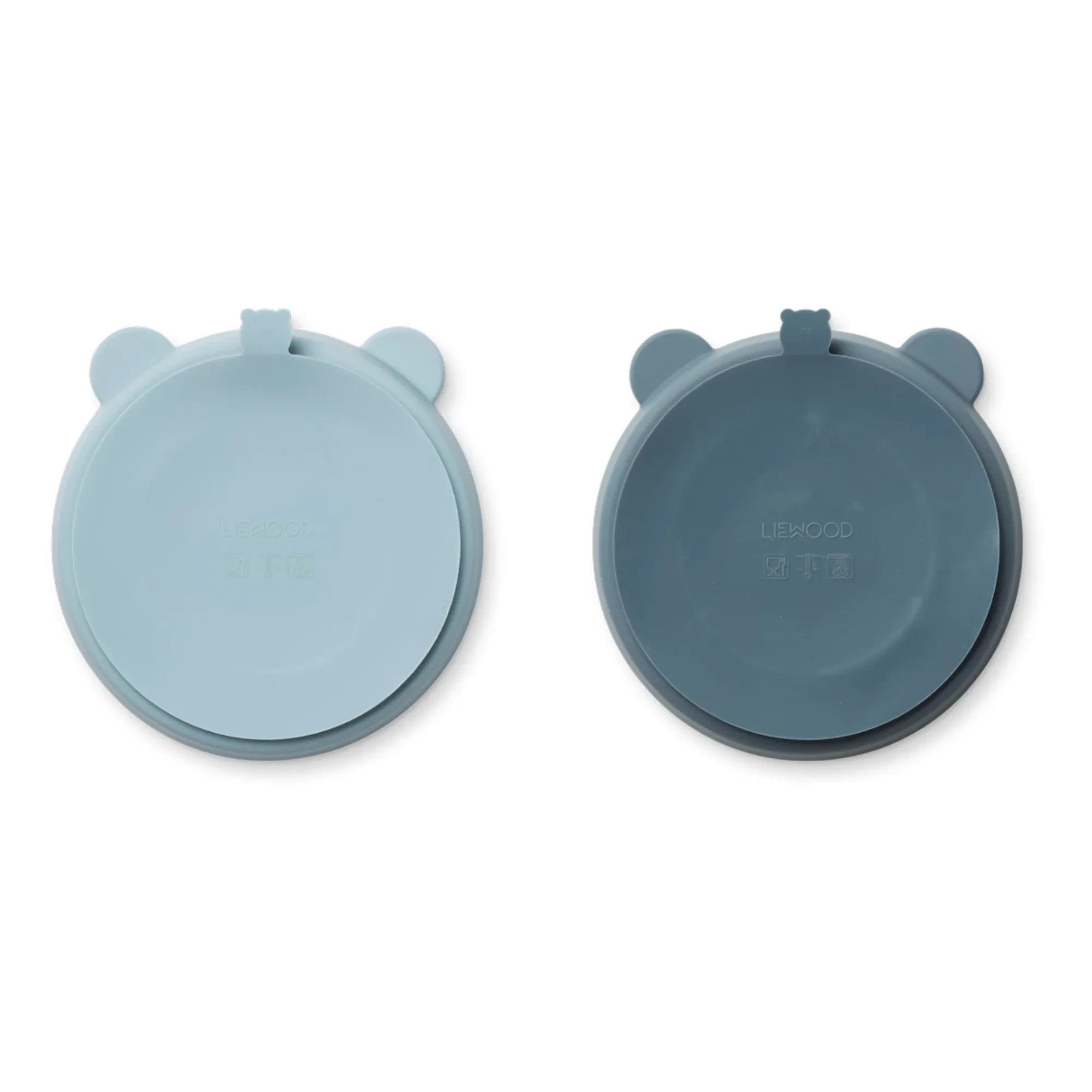 Liewood - Stacy Rutschfeste Teller - 2er-Set | Blau