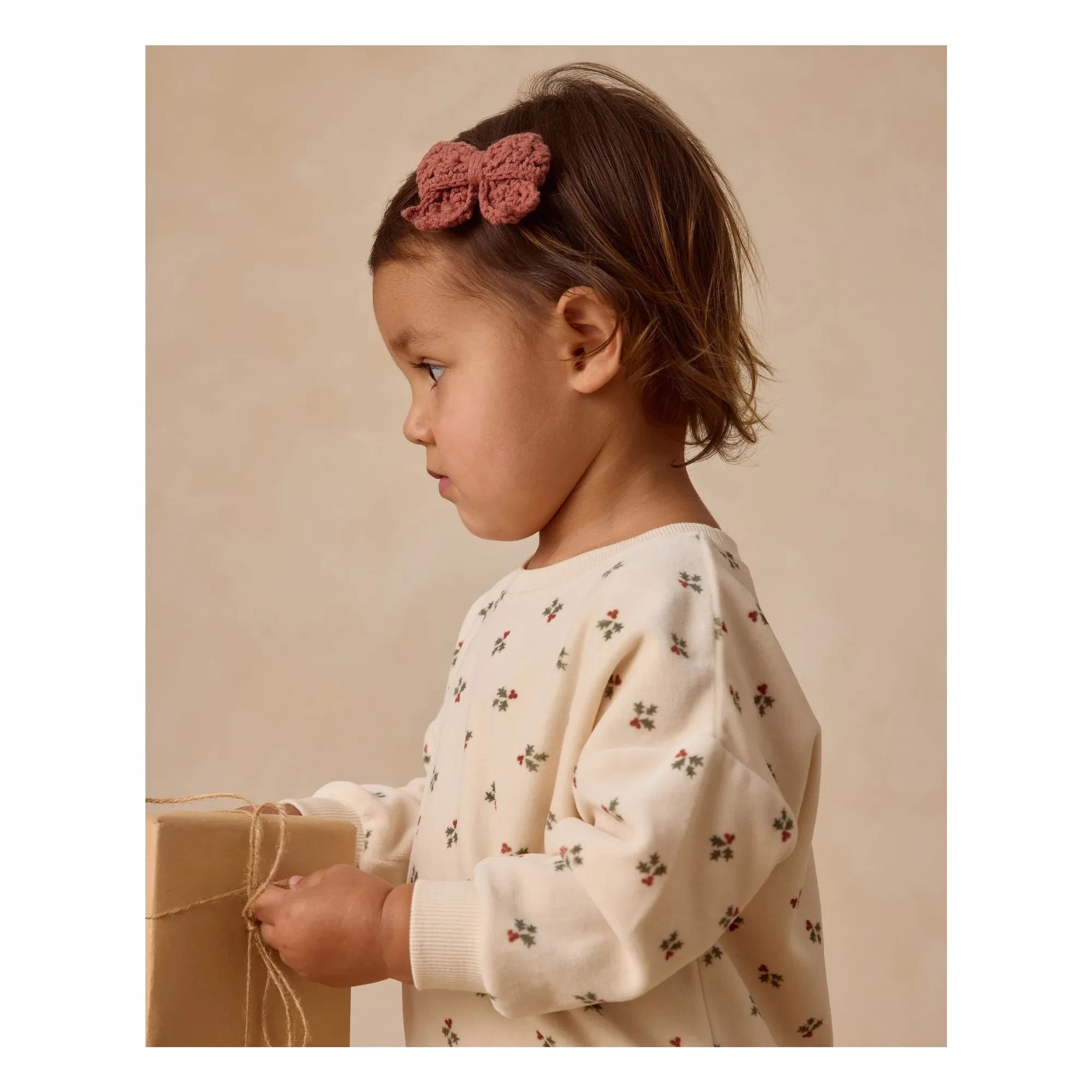 Quincy Mae - Haarschleife Knoten | Rouge Braun
