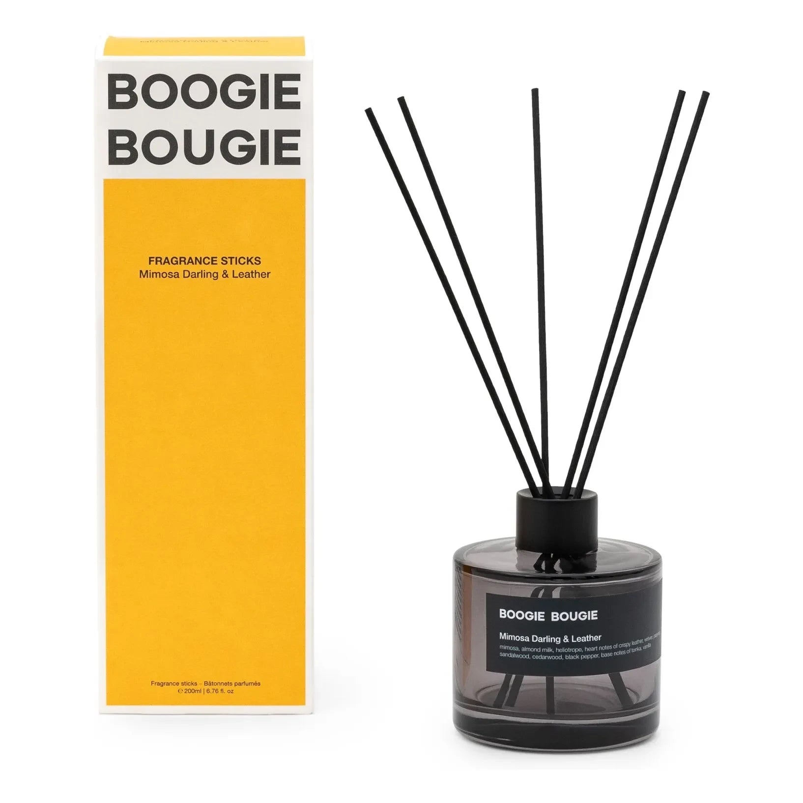 Boogie Bougie - Mimosa Darling & Leder Diffusor