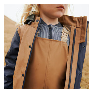 Wheat - Otu Recycelte Faser Wasserdichte Jacke | Graublau