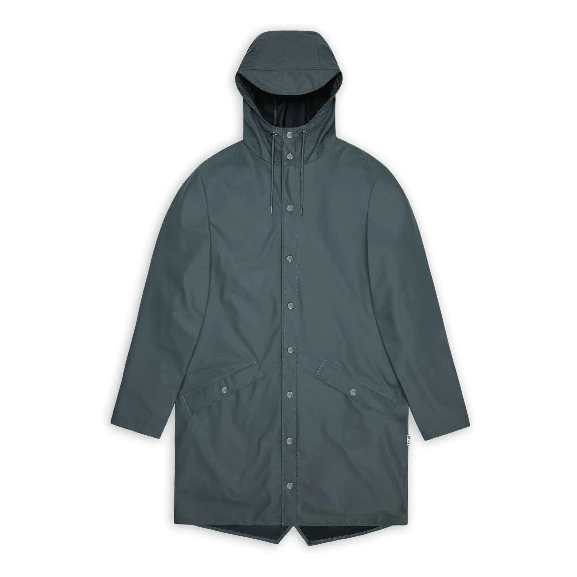 Rains - Langer Mantel W3 | Dunkelgrau