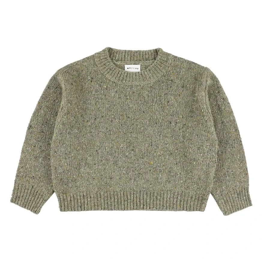 Morley - Zed Merino Yünlü Merled Kazak | Açık haki