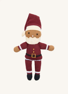 Fabelab - Tragbarer Weihnachtsmann Figur für die Tasche | Rot
