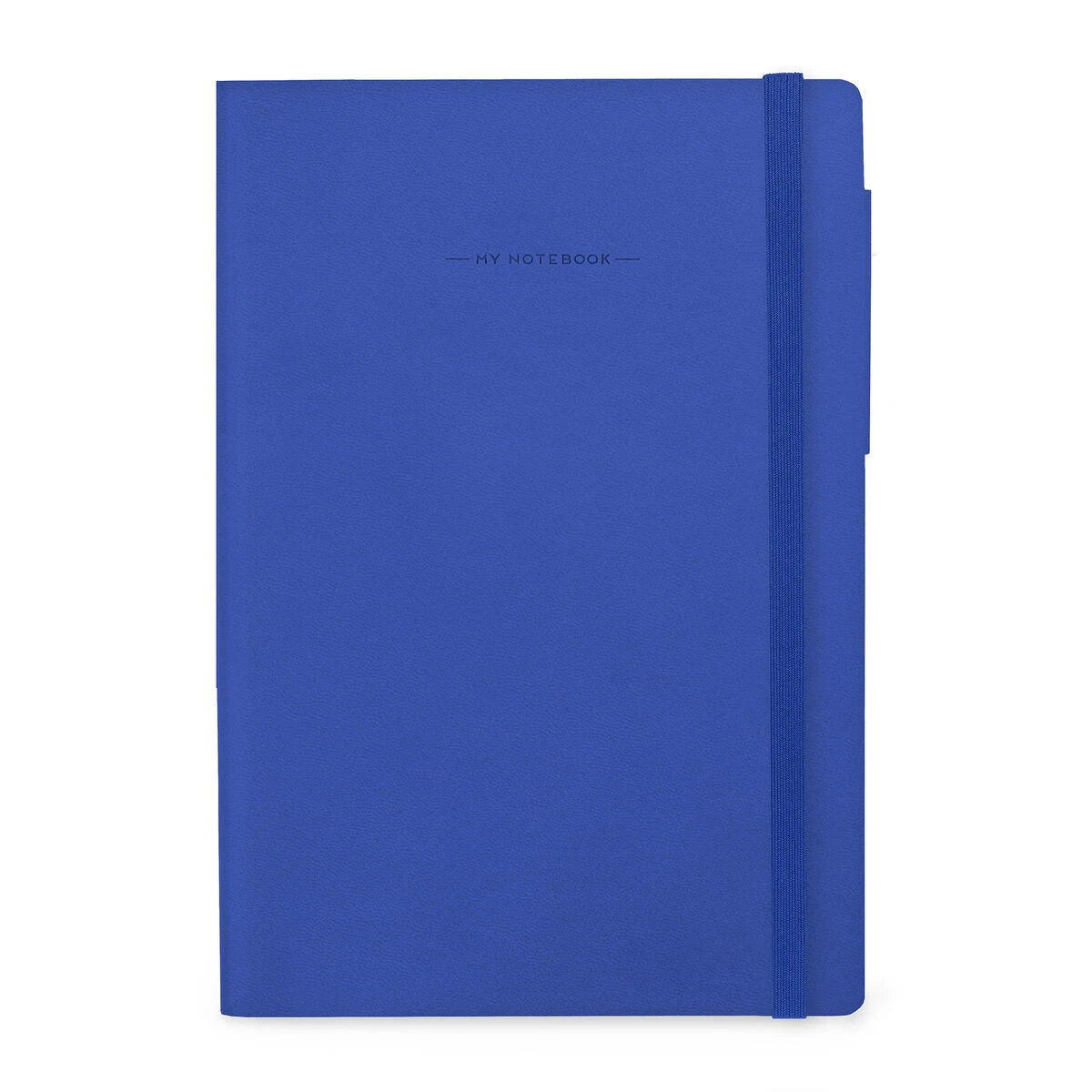 Legami - Notizbuch mit Blanko-Seiten und monochromem Softcover - Eklectic Blau - Mein Notizbuch