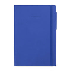 Legami - Notizbuch mit Blanko-Seiten und monochromem Softcover - Eklectic Blau - Mein Notizbuch