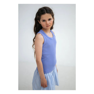 Repose AMS - Geripptes Tanktop Bio-Baumwolle | Lila