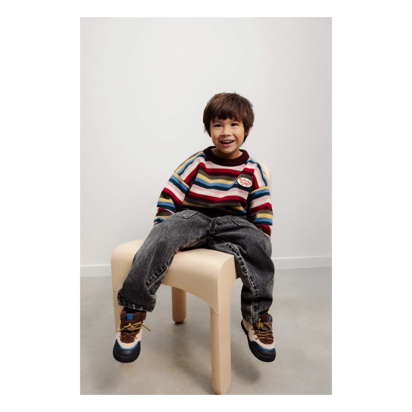 The New Society – Root Sweater aus recycelten Fasern | Blau