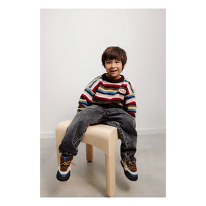 The New Society – Root Sweater aus recycelten Fasern | Blau