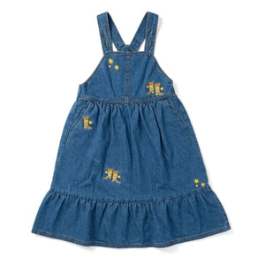 Hundred Pieces - Devi Latzkleid Stiefel | Blau