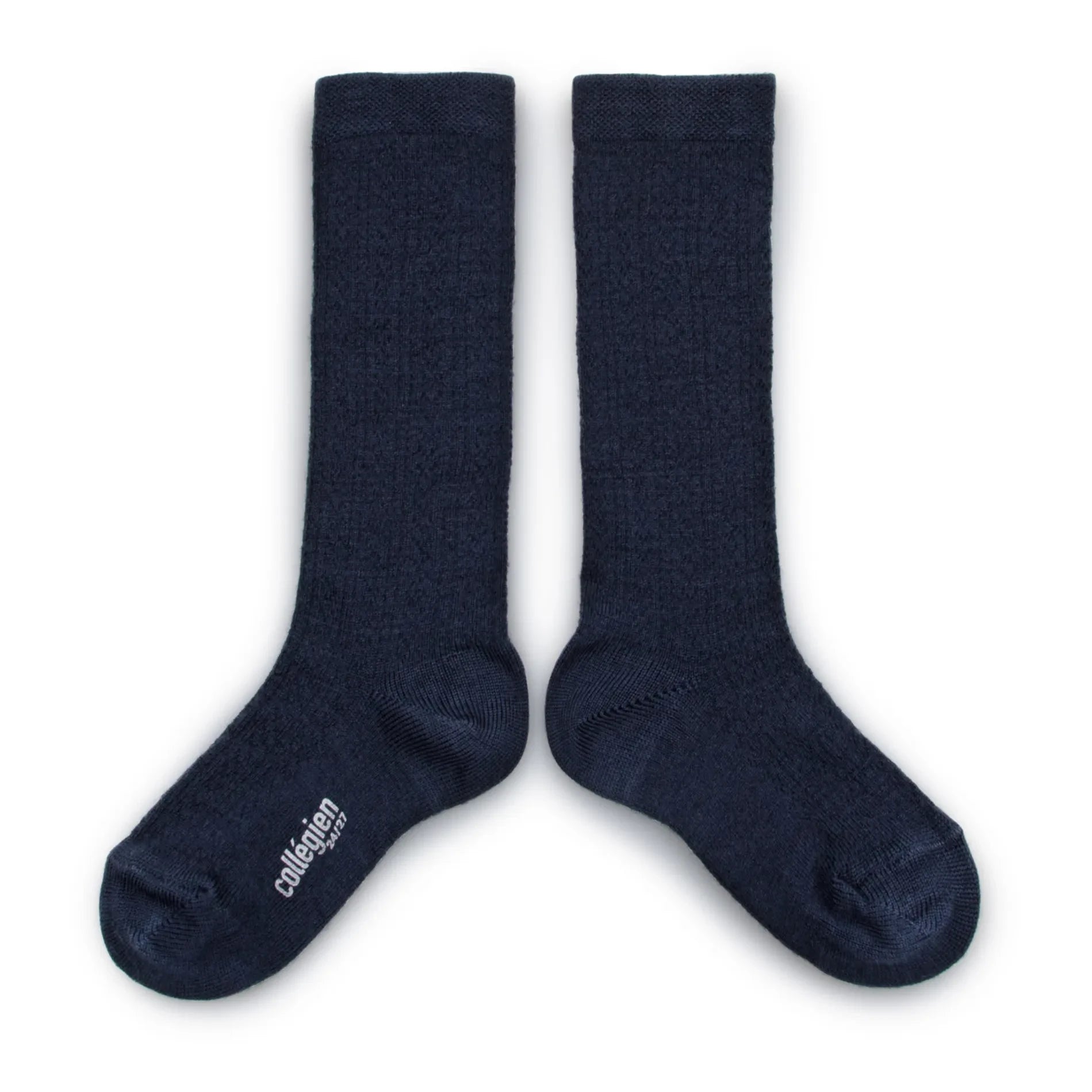 Collégien - Adèle Merinowollsocken | Nachtblau