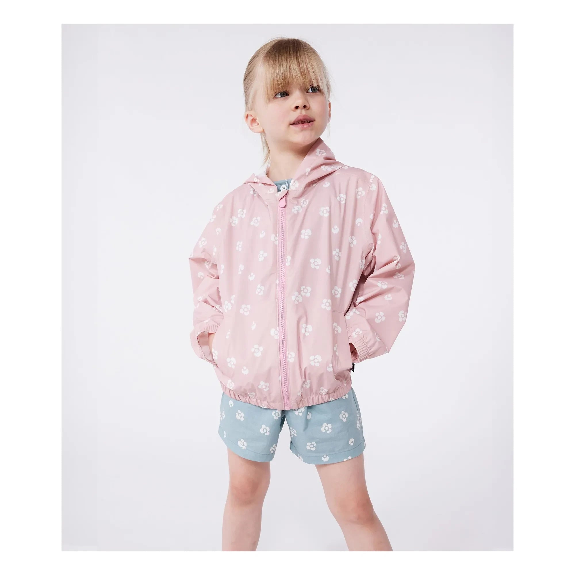 Petit Bateau - Bonzai Jacke aus recycelten Fasern | Pink